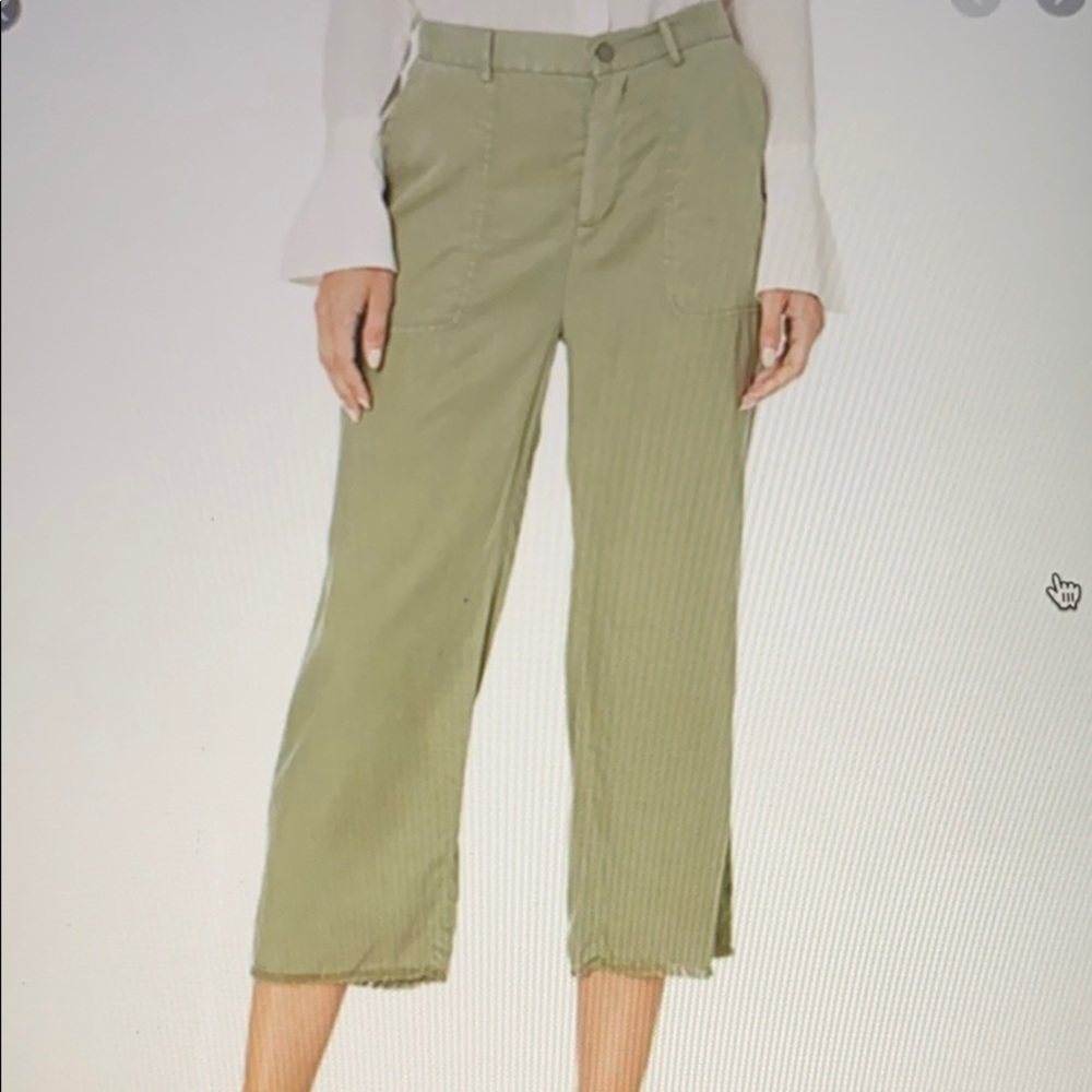DL1961 Lorimer High Waist Crop Straight Leg pants